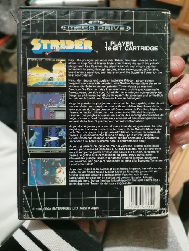 STRIDER Sega Megadrive I y II