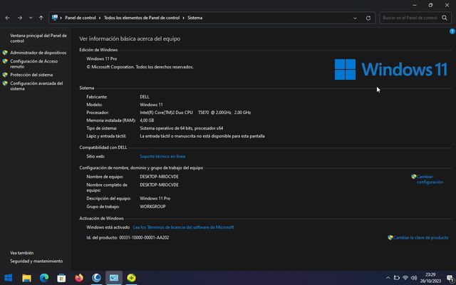 Notebook DELL Vostro 1510 pantalla 15,5