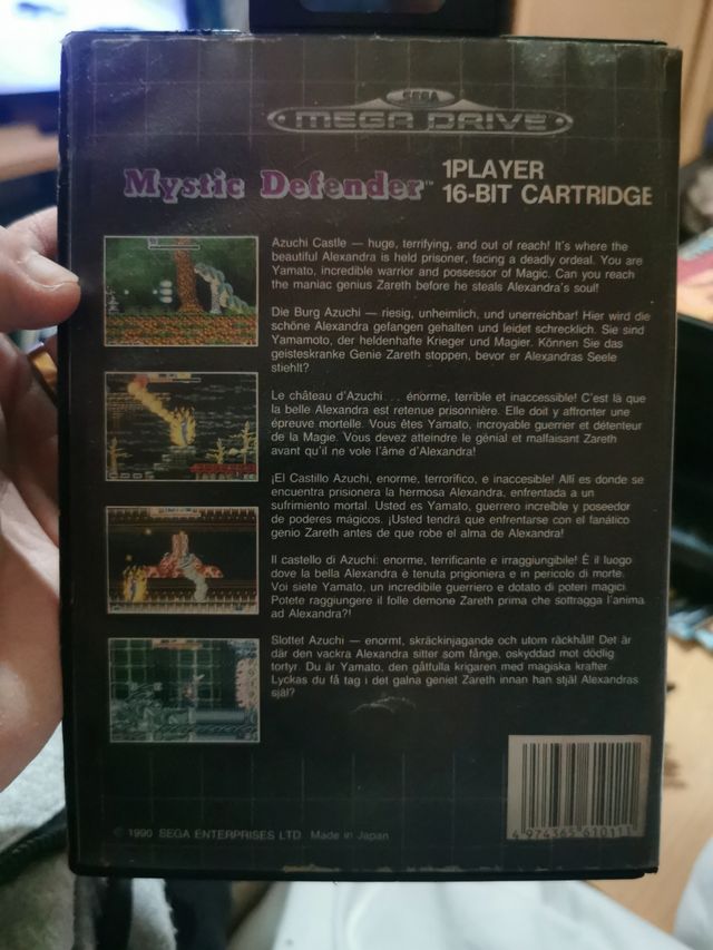 Mystic Defender Sega Megadrive I y II