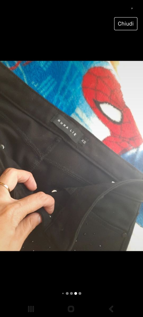 Pantaloni Nuna lie push up taglia xs