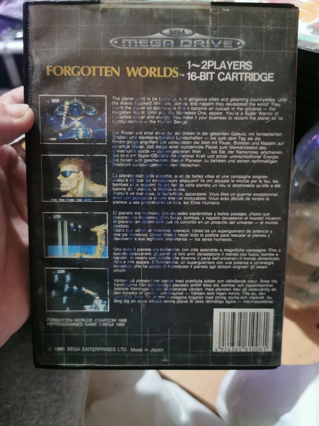 Forgotten Worlds Sega Megadrive I y II