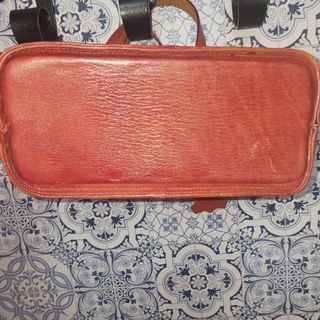 Bolso de mano de piel