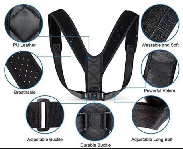 Colete para corrigir postura das costas