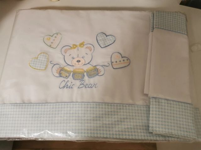Sábanas cuna para bebé. Nuevas sin estrenar
