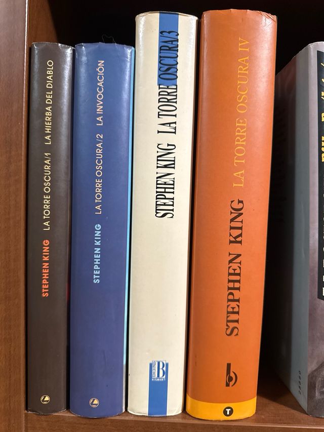 la torre oscura 1,2,3 y 4 stephen king