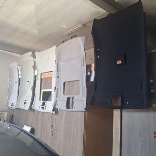 Tapicería de coche.