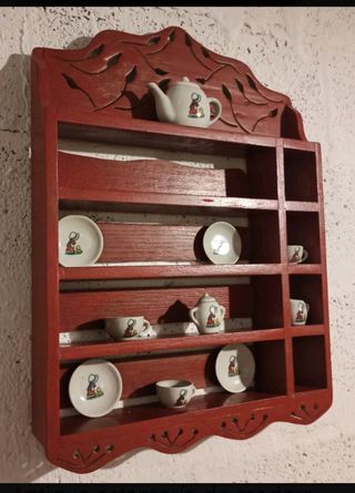 Estantería miniaturas