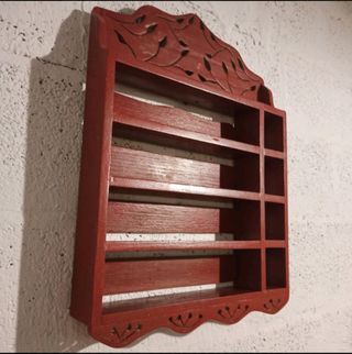 Estantería miniaturas