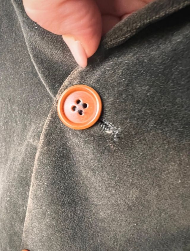 completo velluto liscio uomo