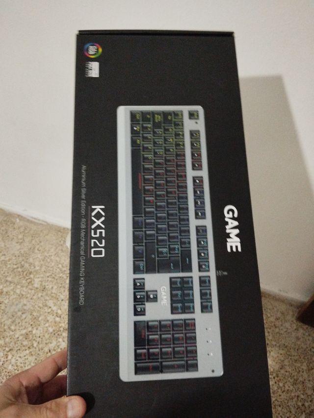 teclado mecanico game kx520