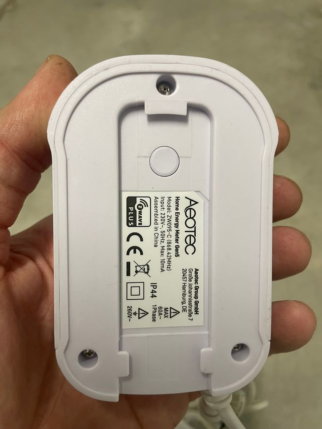 Aeotec Clamp Power Meter una pinza GEN5 (60A) de segunda mano por 70