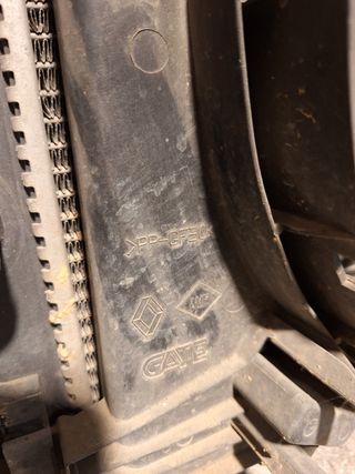 Radiador y electro ventilad reanult megane 1.5dci