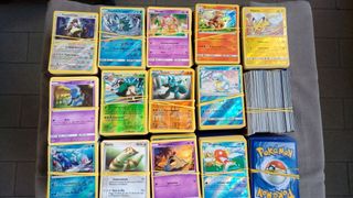 Carte Pokemon originali lotti pz.100