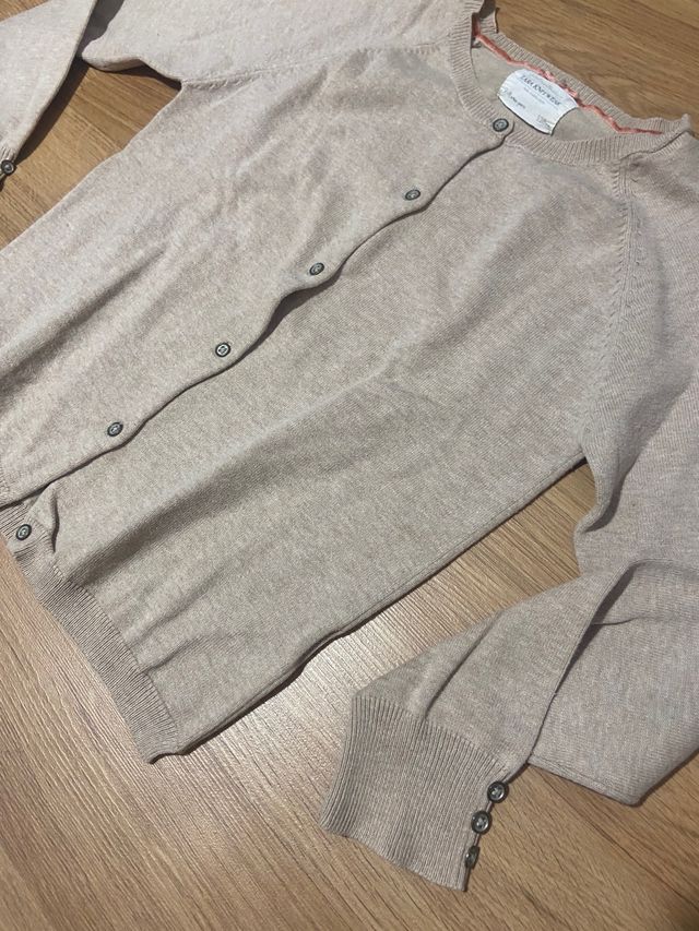 Chaqueta basica de punto 7-8 años Zara Kids