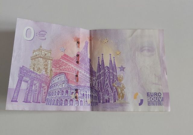 Billete 0 euros