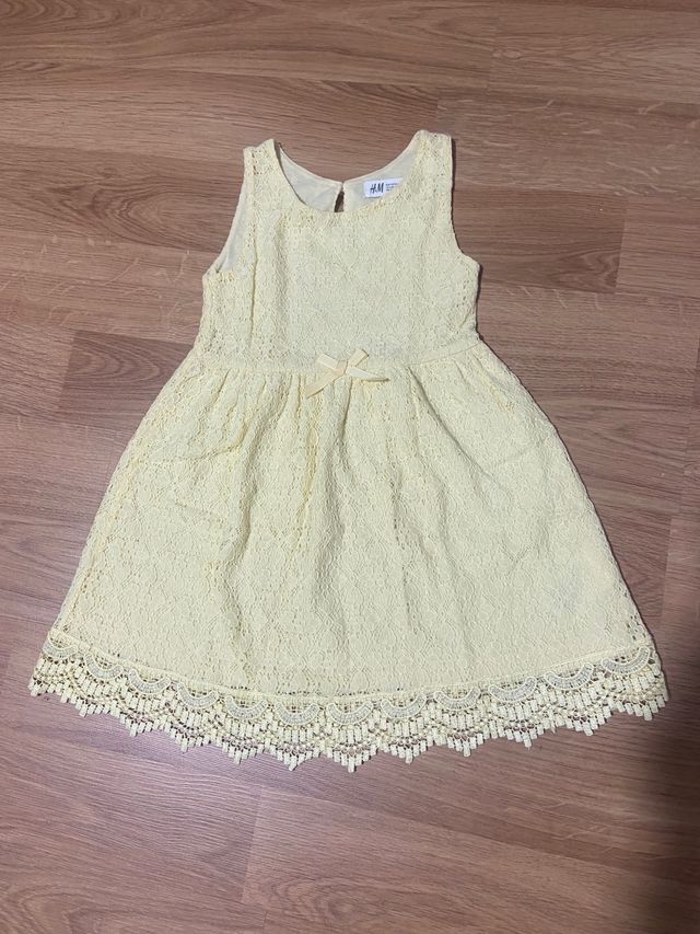 Vestido encaje 4-6 años HyM
