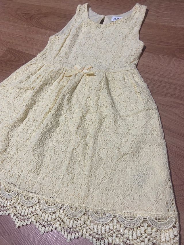 Vestido encaje 4-6 años HyM