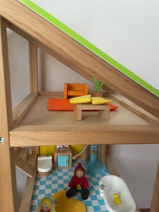 casa hape muñecas madera