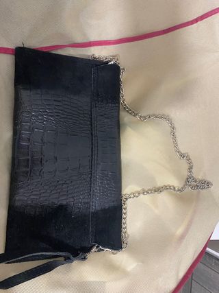 Bolso tipo sobre de Piel