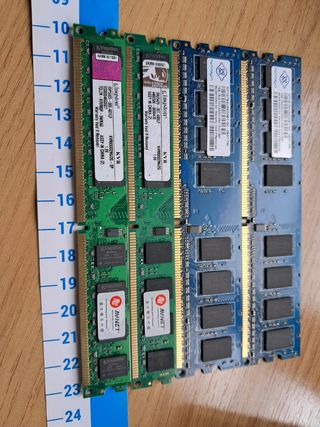 Lote RAM 1Gb y 2Gb