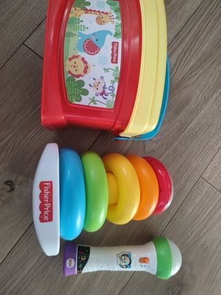 Lote juguetes fhiser price