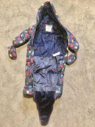 BUZOS DE INVIERNO MARVEL. TALLA 6-9 meses