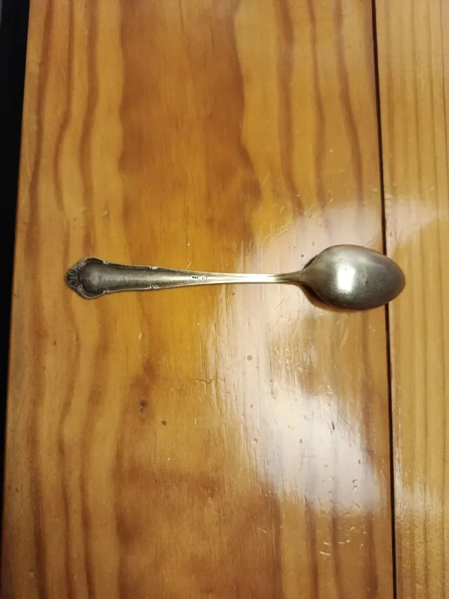 Cucharillas de plata antiguas