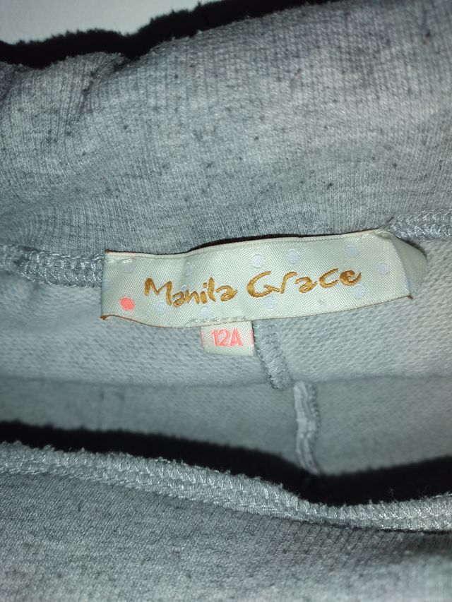 Pantaloni bambina grigi 12 anni "Manila Grace"