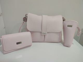 Bolso, cambiador y portabiberón Rosy Fuentes