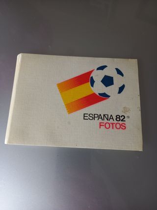 Álbum de fotos Mundial de fútbol de España 1982