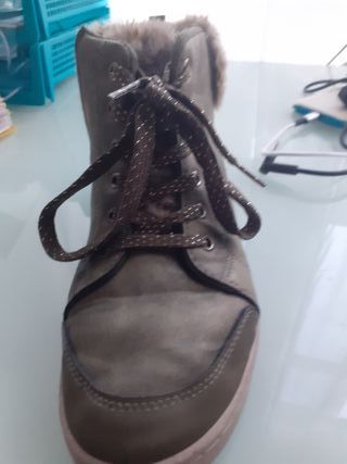 Botines con pelo