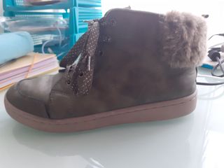 Botines con pelo