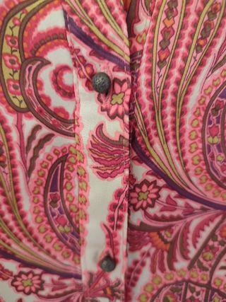 Elegante Camisa estampada mujer