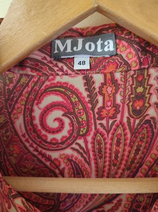 Elegante Camisa estampada mujer