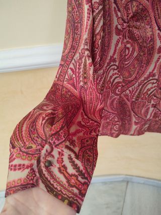 Elegante Camisa estampada mujer