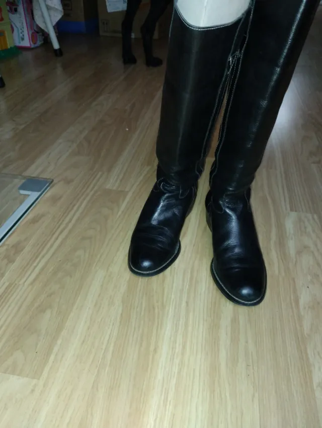 Botas piel T.37