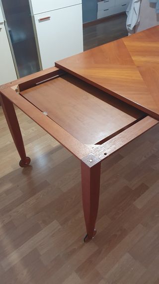 Mesa comedor alta calidad 140-208cm
