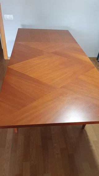 Mesa comedor alta calidad 140-208cm