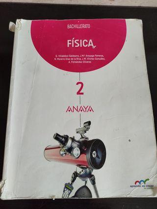 Libro física 2 Bachillerato