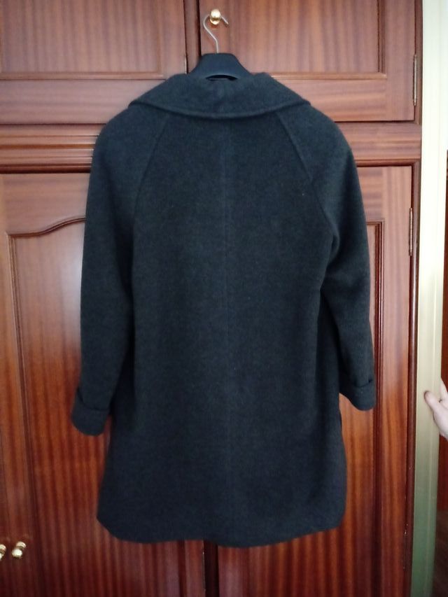 CHAQUETÓN SEÑORA GRIS-OSCURO