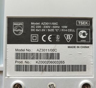 RadioCd portatil PHILIPS