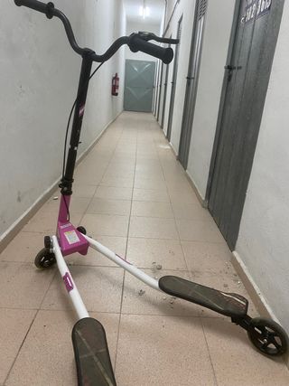 patinete doble( de triple rueda)