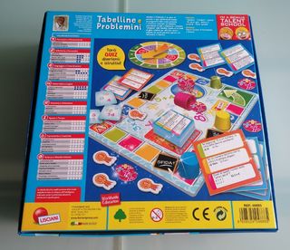 Gioco in scatola Tabelline e problemini 