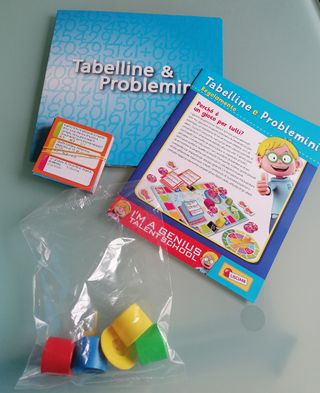 Gioco in scatola Tabelline e problemini