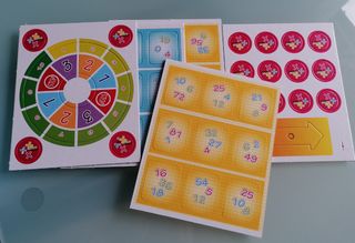 Gioco in scatola Tabelline e problemini 