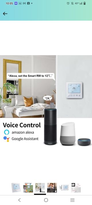 KETOTEK Termostato WiFi Caldera/Calefacción