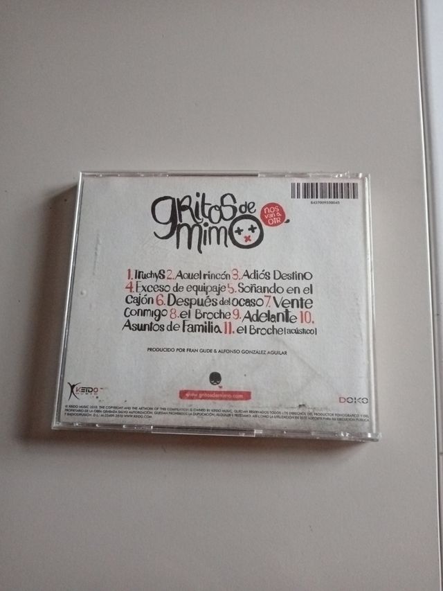 Disco Gritos de mimo