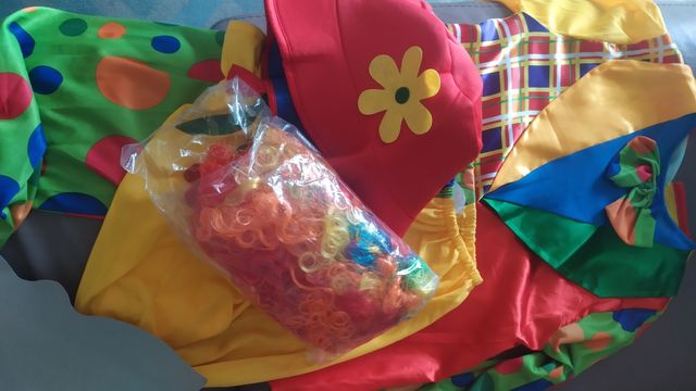 Disfraz payaso, Halloween, carnaval..