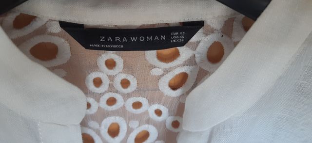 Vestido playa Zara Woman talla XS