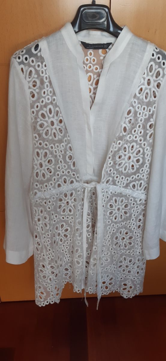 Vestido playa Zara Woman talla XS